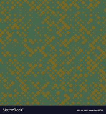 Random halftone circle pattern background vector image