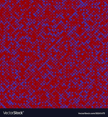 Random halftone dot pattern background - graphic vector image
