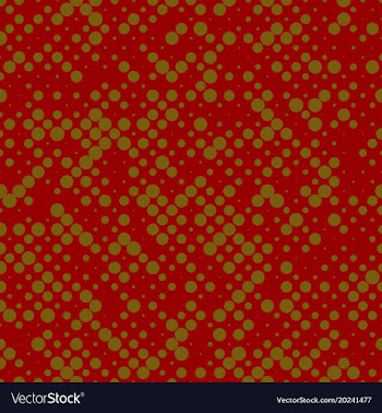Random halftone polka dot pattern background vector image