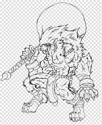 Ranjit Line Art transparent background PNG clipart