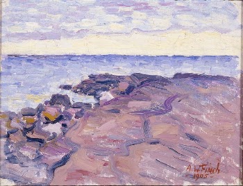 Rantakallioita, 1905, by Alfred William | Free Photo - rawpixel