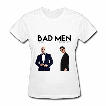 Rapper Pitbull The Bad Man Tour 2016 Poster.png Womens White T ...