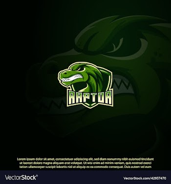 raptor mascot logo