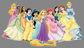 Rapunzel Belle Cinderella Princess Jasmine Beast - Disney Princess ...