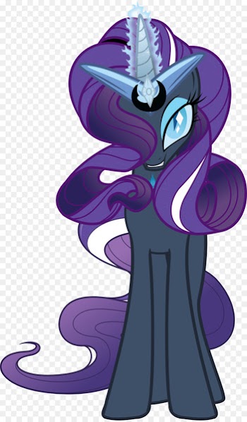 Rarity My Little Pony Nightmare Princess Luna - temptation 