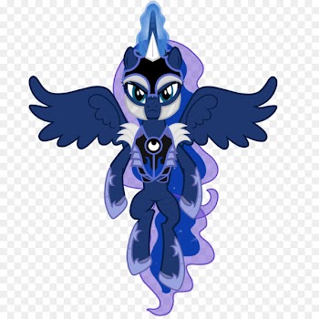 Rarity Princess Luna Pony Nightmare Cartoon -  