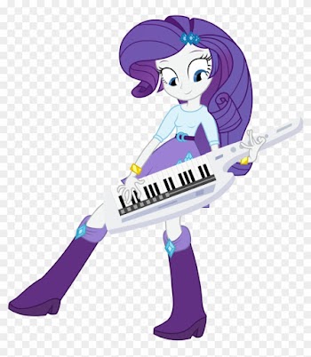 Rarity - Rarity Equestria Girl Keytar