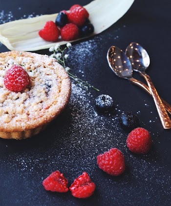Raspberry Pie Beside Spoons