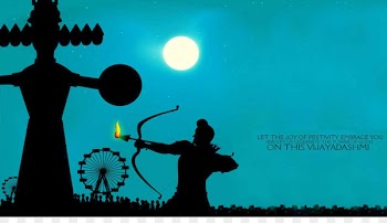 Ravana Durga Puja Dussehra Wish Navaratri - Dussehra 