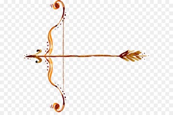 Ravana Dussehra Happiness Bow and arrow - Vector hand-drawn bow and arrow 