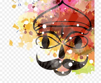Ravana Dussehra Happiness Wish Navaratri - Dussehra PNG HD 