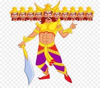 Ravana Rama Hanuman Sita Dussehra - Strange dolls 