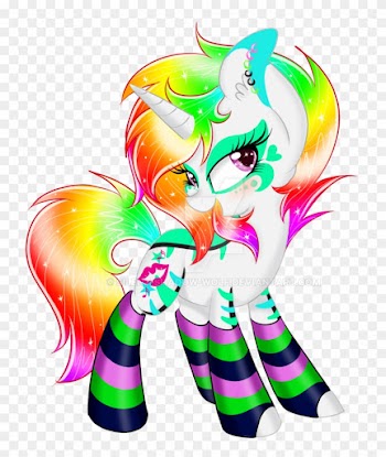 Rave Point The Unicorn By Silent Shadow Wolf - Illustration