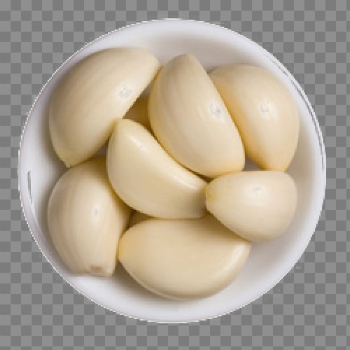 Raw Garlic PNG Pic