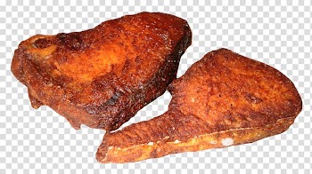 Raw meat, Fried chicken Fried fish Frying, Fried Fish transparent background PNG clipart