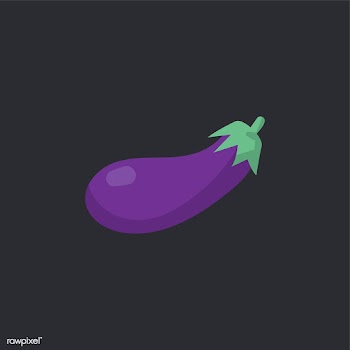 Raw organic eggplant food vector | Free stock vector - 487678