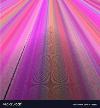 Ray light background - design from lines in pink vector image