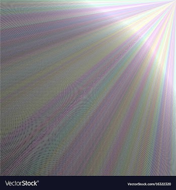 Ray light background - graphic vector image
