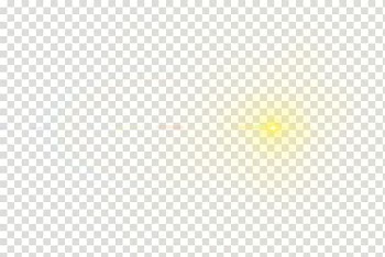Ray of yellow light, Light Lens flare Glare Transparency and translucency, Lemon glare transparent background PNG clipart