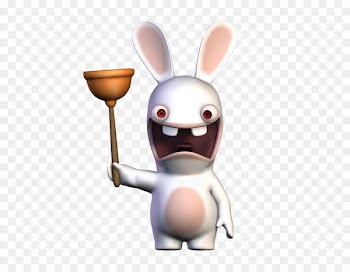 Rayman Raving Rabbids 2 Rayman Raving Rabbids: TV Party Rabbids Go Home Wii - lapin cretin 