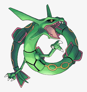 Rayquaza Transparent Deviantart - Dragao Lendario Pokemon ...