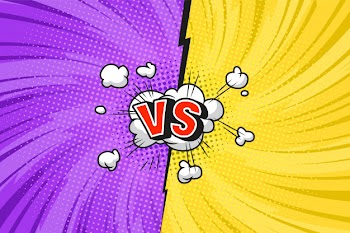 Rays and halftone versus background Free Vector