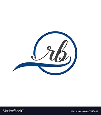 Rb logo vector image