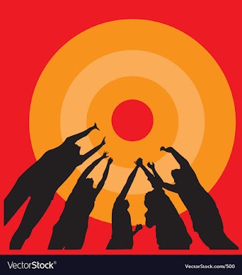 Reach vector image