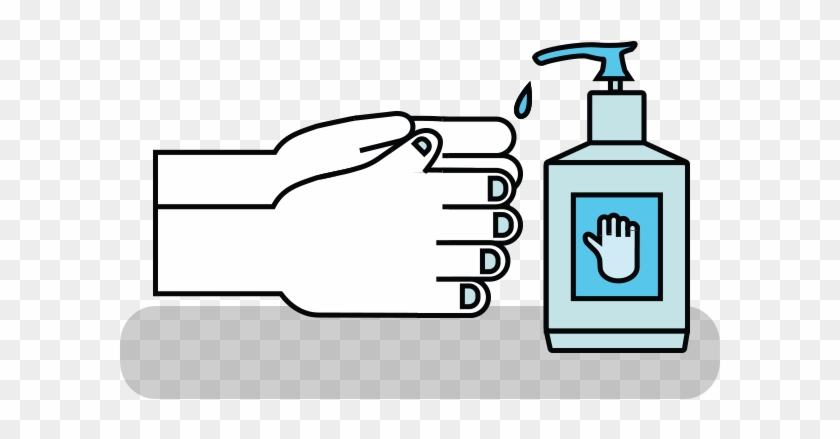 Read More - Hand Sanitizer Clip Art Black And White