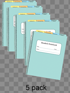 Reader's Notebook (5 pack) by Irene Fountas, Gay Su Pinnell
