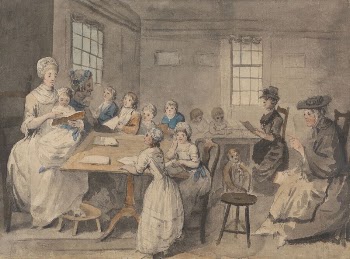 Reading Lesson at a Dame | Free Photo - rawpixel