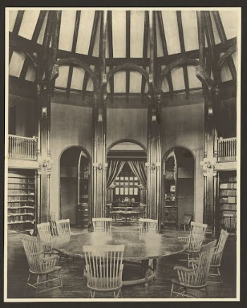 Reading Room, Billings Memorial Library, | Free Photo - rawpixel