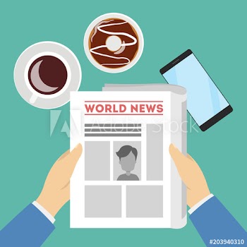 Reading the news