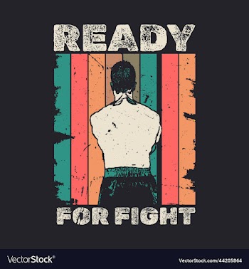 ready to fight t shirt design
