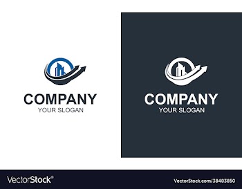 real estate business logo templates building pro