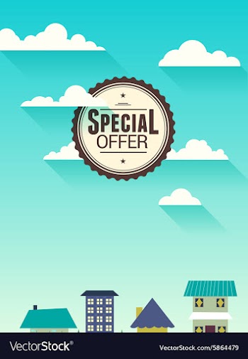 Real Estate Call to Action vector image