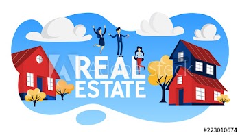 Real estate concept illustration