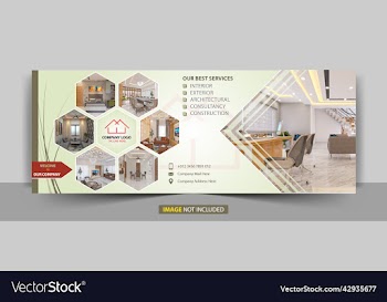 real estate facebook cover web banner design