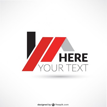 Real estate logo template Free Vector