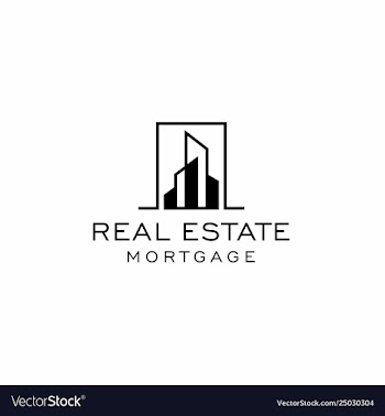 Real estate logo vector image