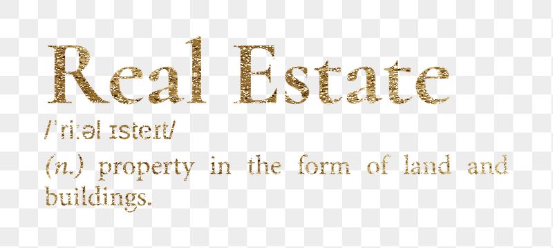 Real Estate png dictionary word | Free PNG - rawpixel
