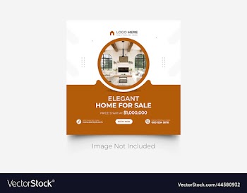 real estate social media facebook post template