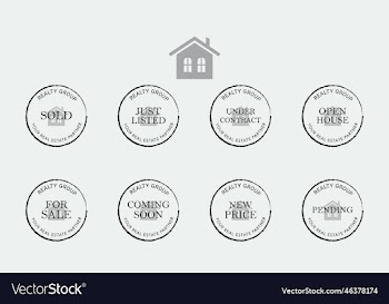 real estate watermarks real estate badges