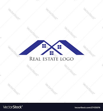 Real-state-logo-design vector image