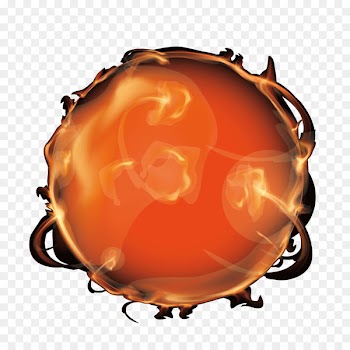 Realism Euclidean vector Ball Sphere - Lifelike realism fireball 