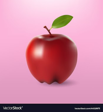 realistic apple