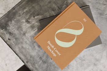 Realistic Book PSD Mockup 02 book cover mockup 