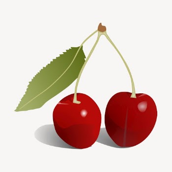 Realistic cherries clipart, food illustration | Free Vector - rawpixel