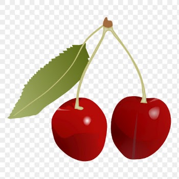 Realistic cherries png sticker illustration, | Free PNG - rawpixel