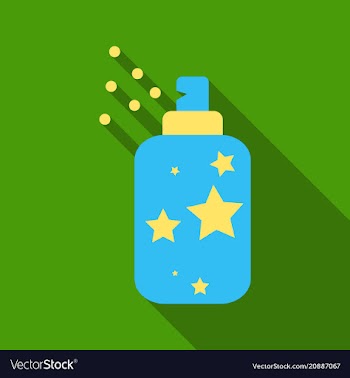 Realistic cosmetic bottle can sprayer container vector image